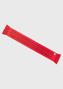 Aries Column red scarf
