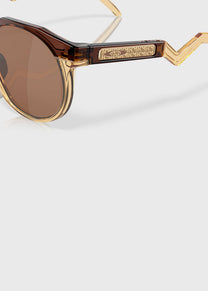 Oakley 92420752 Kylian Mbappé Signature HSTN dark amber/light curry PRIZM tungsten