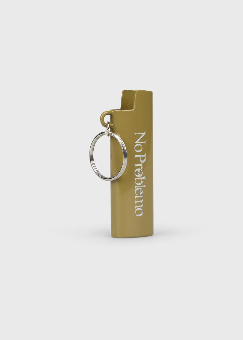 No Problemo khaki lighter case