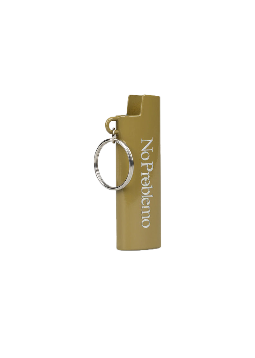 No Problemo khaki lighter case