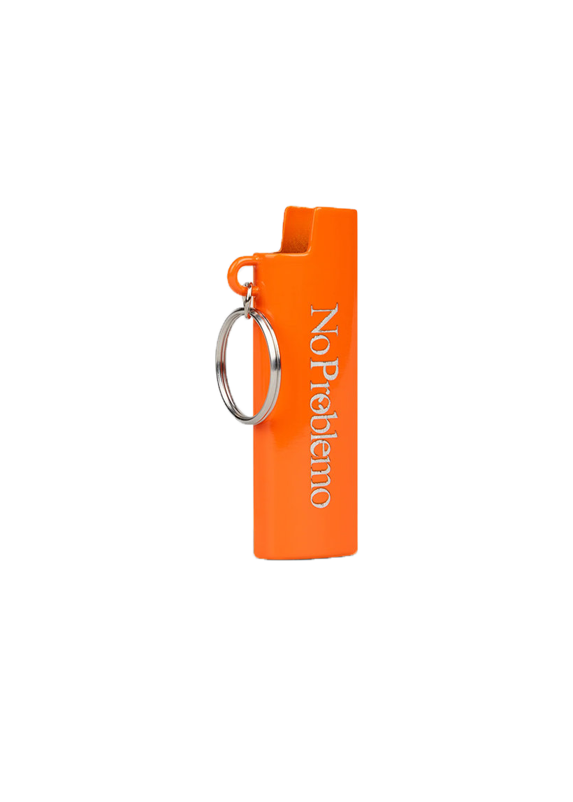 No Problemo orange lighter case