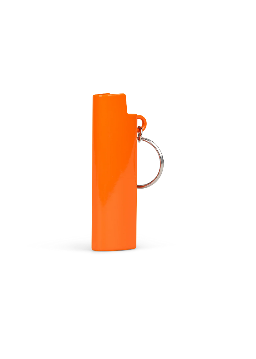 No Problemo orange lighter case
