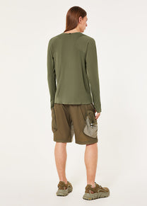 Oakley Latitude Flight Shell boulder green tee