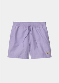 Carhartt WIP I026235 Chase lavender/gold swim trunks