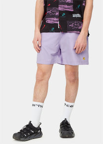 Carhartt WIP I026235 Chase lavender/gold swim trunks