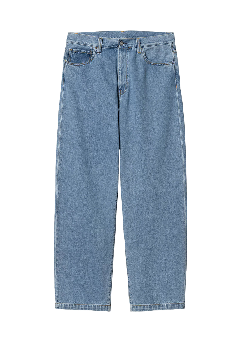 Carhartt WIP I030468 Landon blue heavy stone washed pants