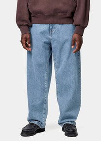 Carhartt WIP I030468 Landon blue heavy stone washed pants