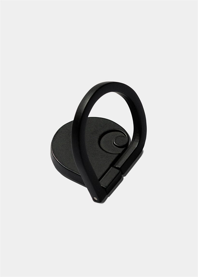 Carhartt WIP I033370 C Logo zinc alloy black phone ring