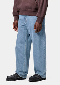 Carhartt WIP I030468 Landon blue heavy stone washed pants