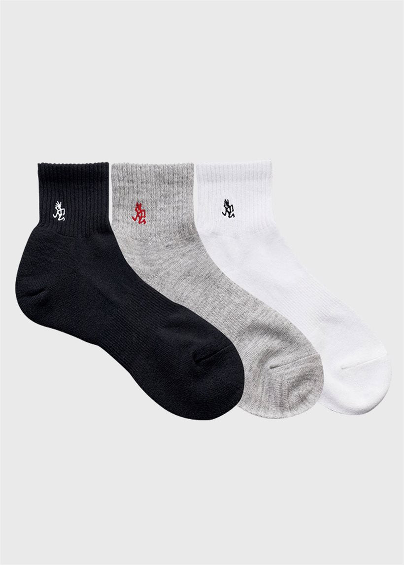 Gramicci SX-M03 Basic Short socks (3 sets) multi