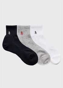 Gramicci SX-M03 Basic multi short socks (3 sets)
