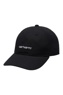Carhartt WIP I028876 Canvas Script black/white cap