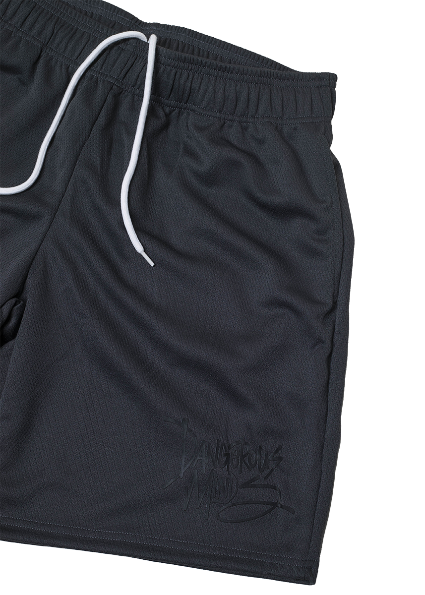 Dangerous Minds Mesh grey shorts