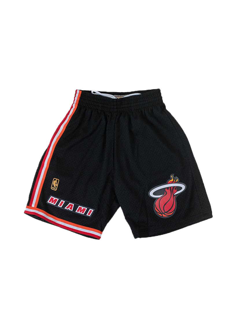 Mitchell &amp; Ness NBA Swingman Road Heat shorts