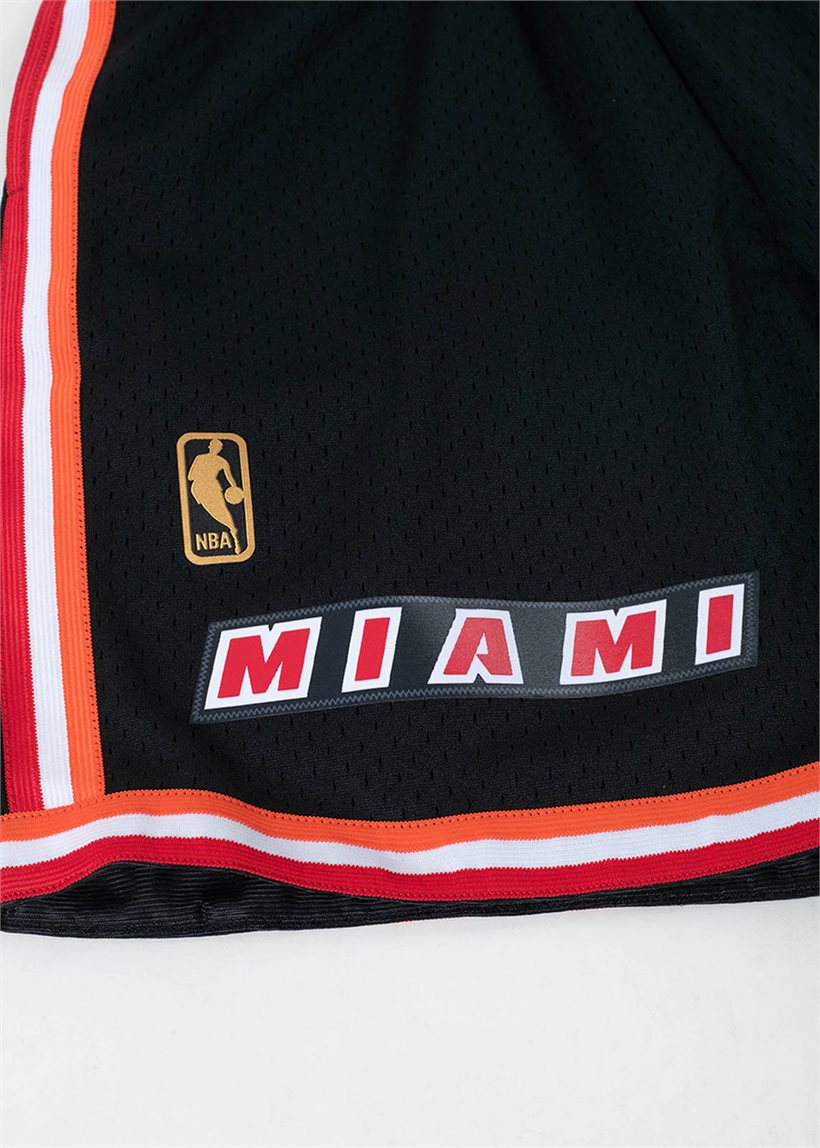 Mitchell &amp; Ness NBA Swingman Road Heat shorts
