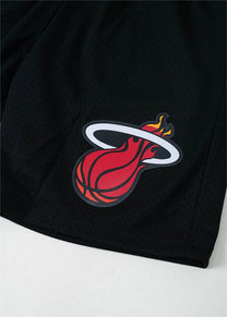 Mitchell &amp; Ness NBA Swingman Road Heat shorts