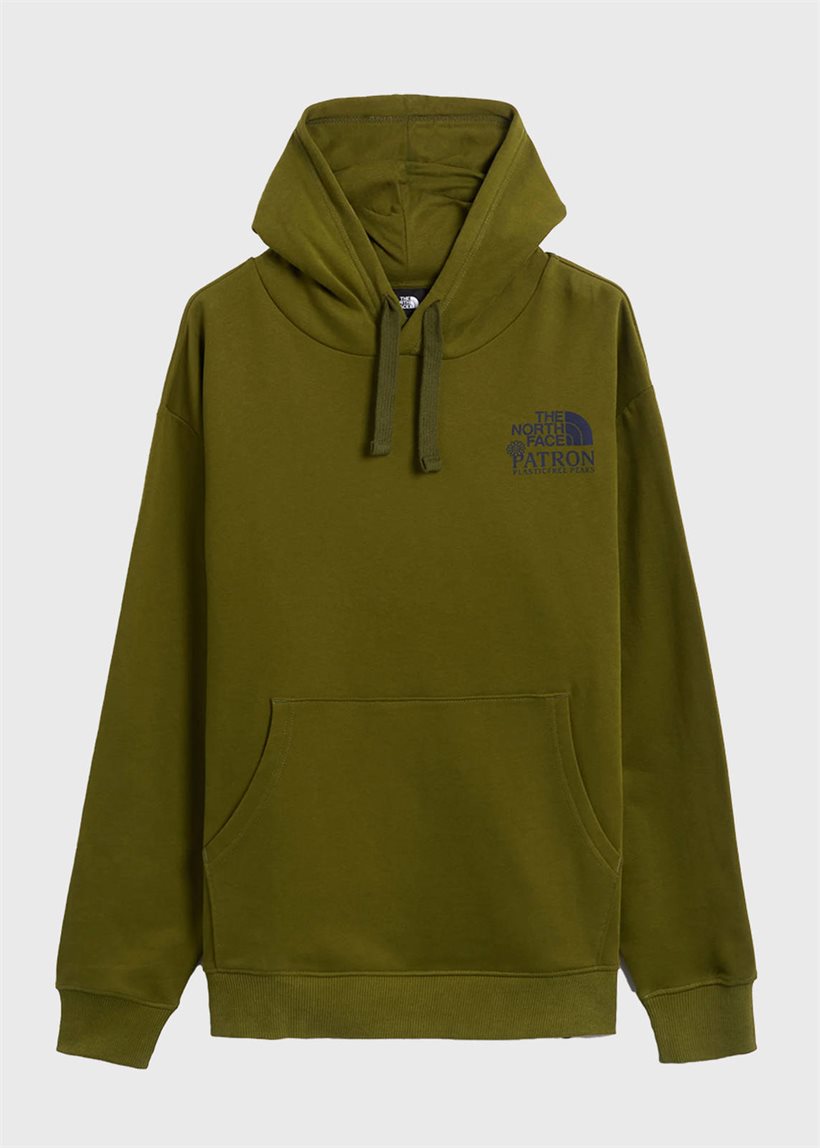 The North Face NF0A87DVPIB1 M' Nature CRLW green hoodie
