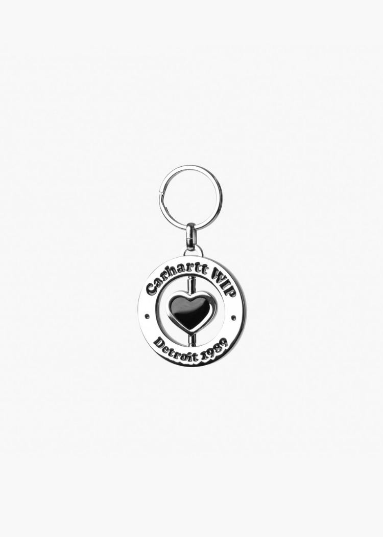 Carhartt WIP I035852 Modality silver keychain
