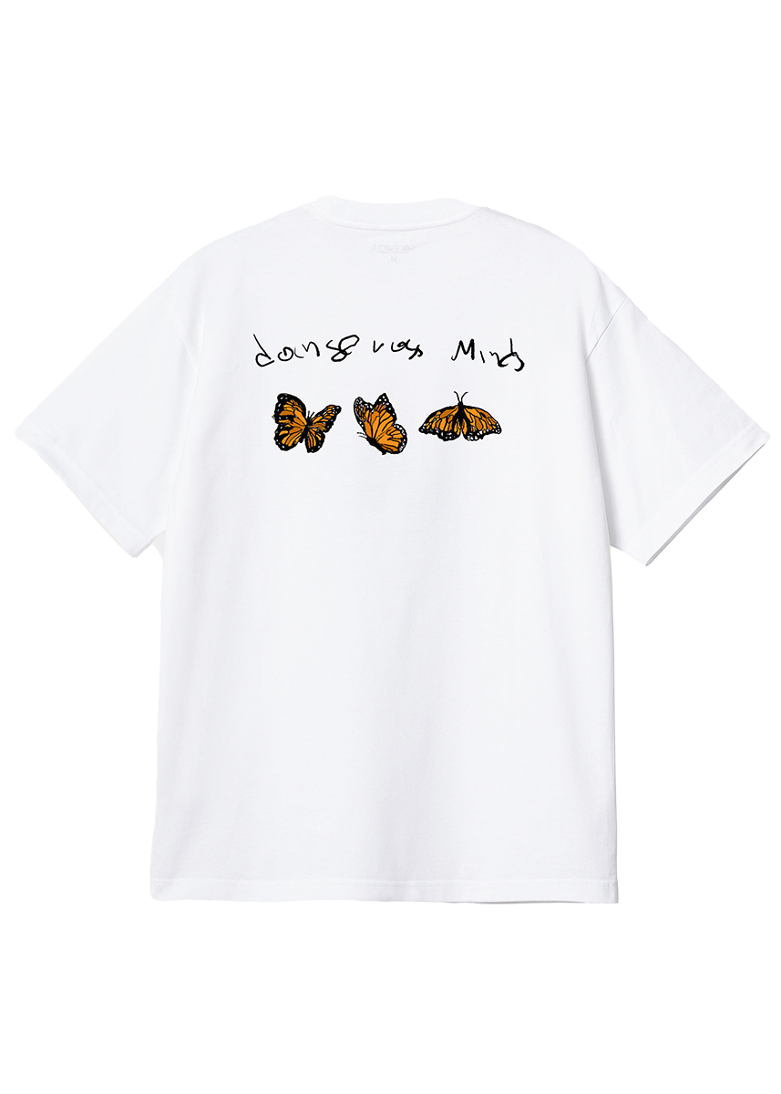 Dangerous Minds Monarch white tshirt