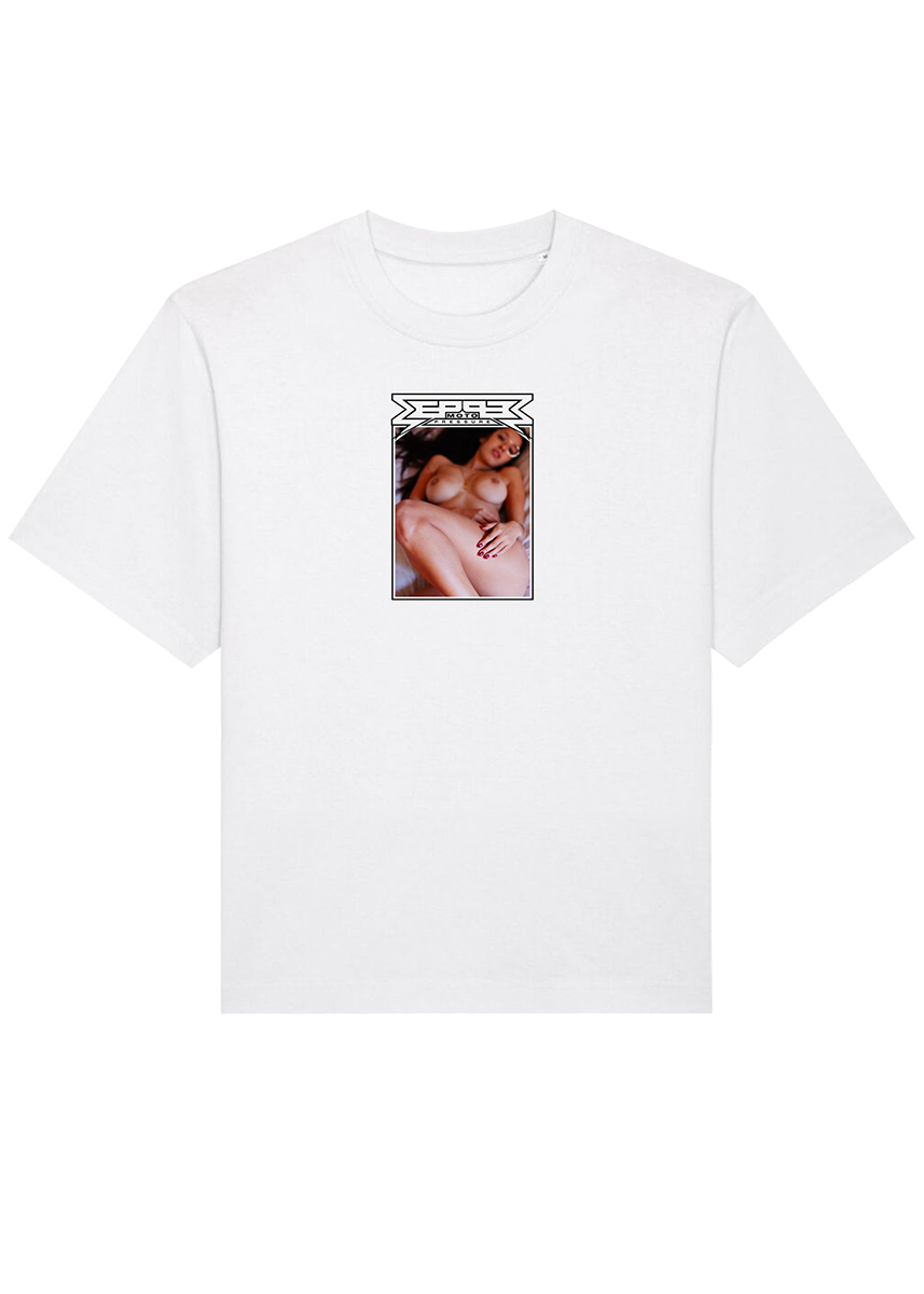 Pressure Motoserres Babe white tshirt
