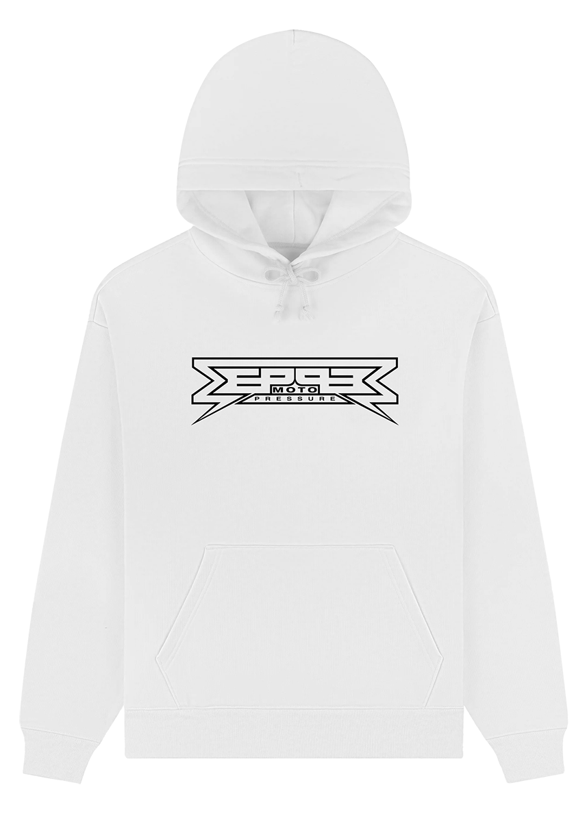 Pressure Motoserres white hoodie