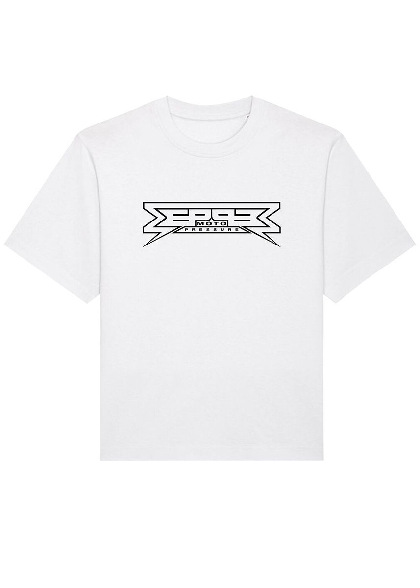 Pressure Motoserres white tshirt