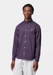 Carhartt WIP I023339 Madison lokers/wax L/S shirt