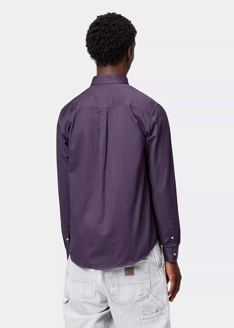 Carhartt WIP I023339 Madison lokers/wax L/S shirt