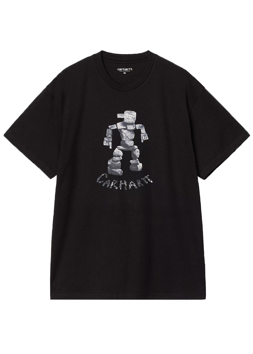 Carhartt WIP I034656 Cairn man black tshirt