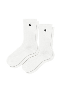 Carhartt WIP I034572 Madison white/black socks pack