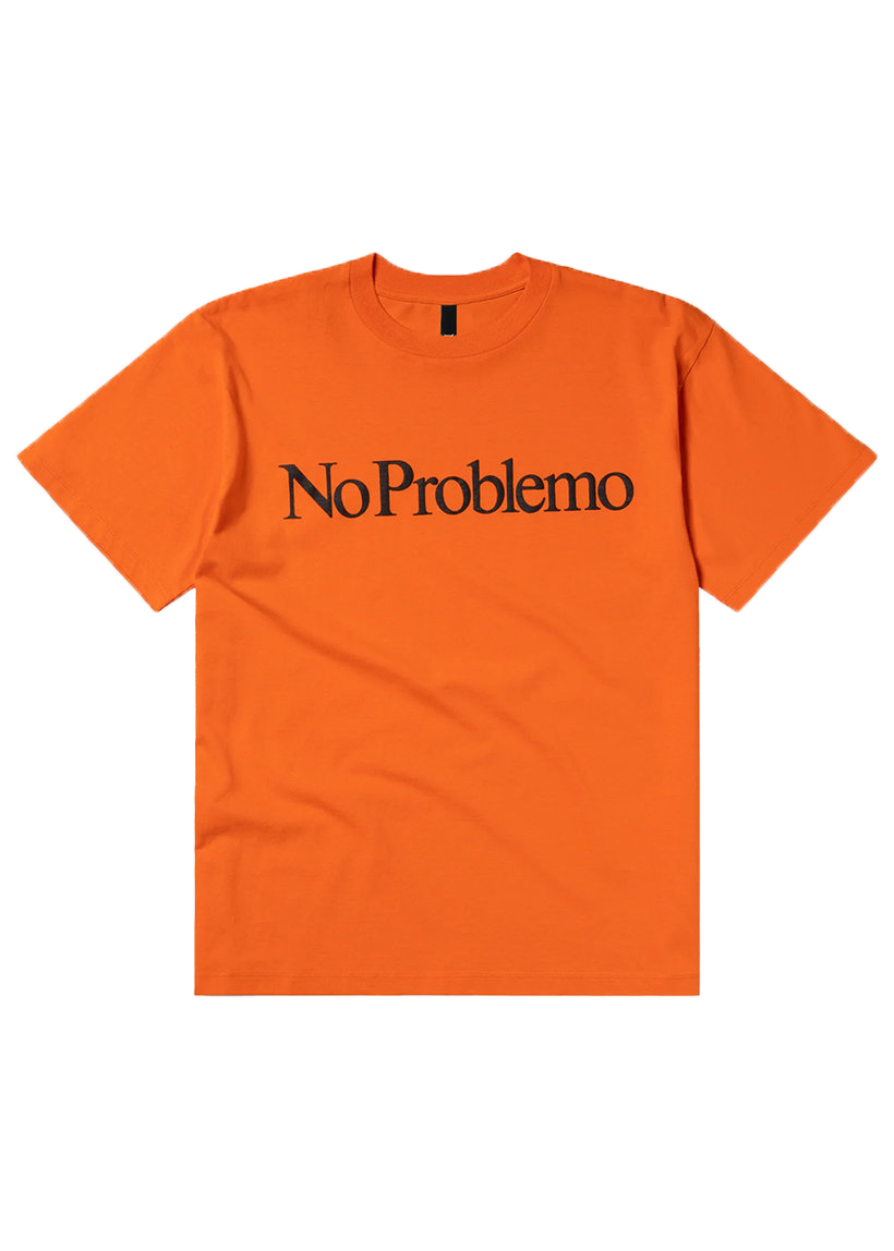 No Problemo orange SS tee