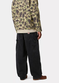 Carhartt WIP I032106 Nash Double Knee black stone washed pants