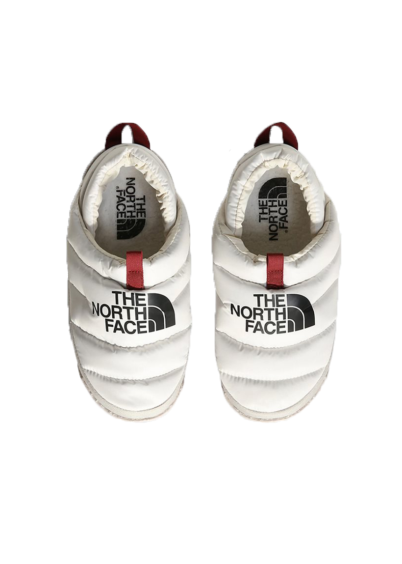 The North Face NF0A5G2BQ4C W' Nuptse gardenia white black mules