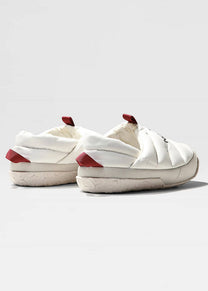The North Face NF0A5G2BQ4C W' Nuptse gardenia white black mules