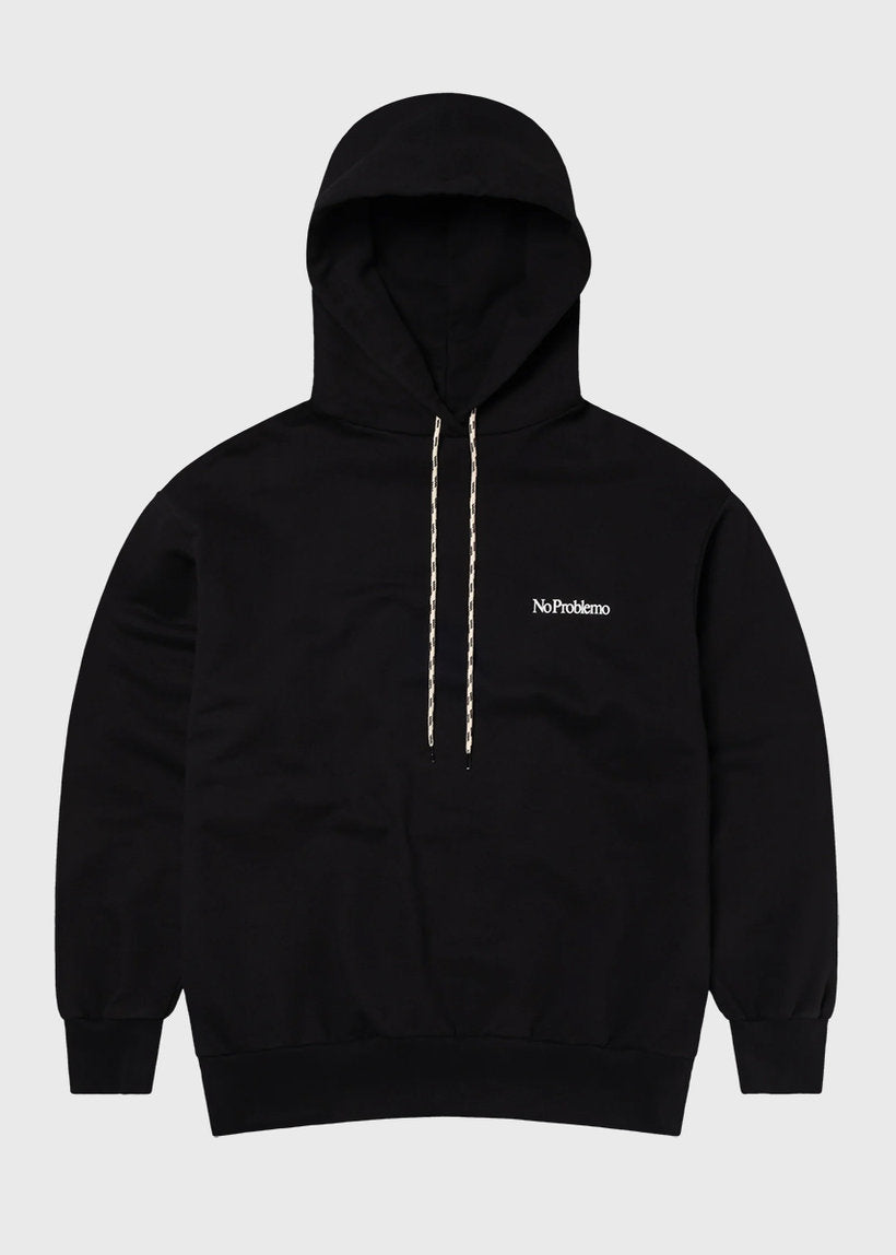 No Problemo Sidd black hoodie