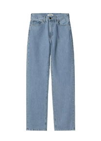 Carhartt WIP I031920 W' Noxon blue stone bleached pants