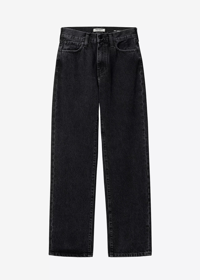 Carhartt WIP I031920 W' Noxon black stone washed pants