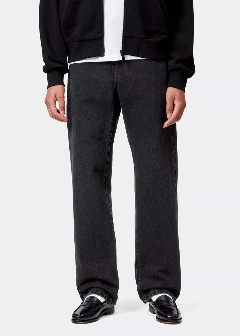 Carhartt WIP I031920 W' Noxon black stone washed pants