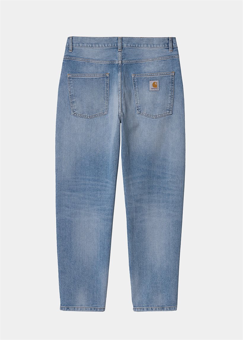 Carhartt WIP I029208 Newel blue light used wash pants
