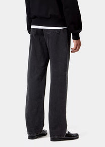 Carhartt WIP I031920 W' Noxon black stone washed pants