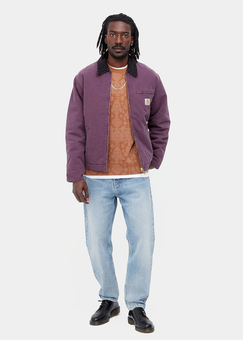 Carhartt WIP I029208 Newel blue light used wash pants