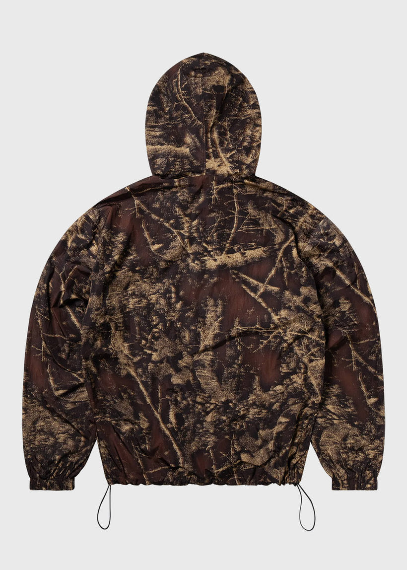 No Problemo Forest Glitch nylon jacket
