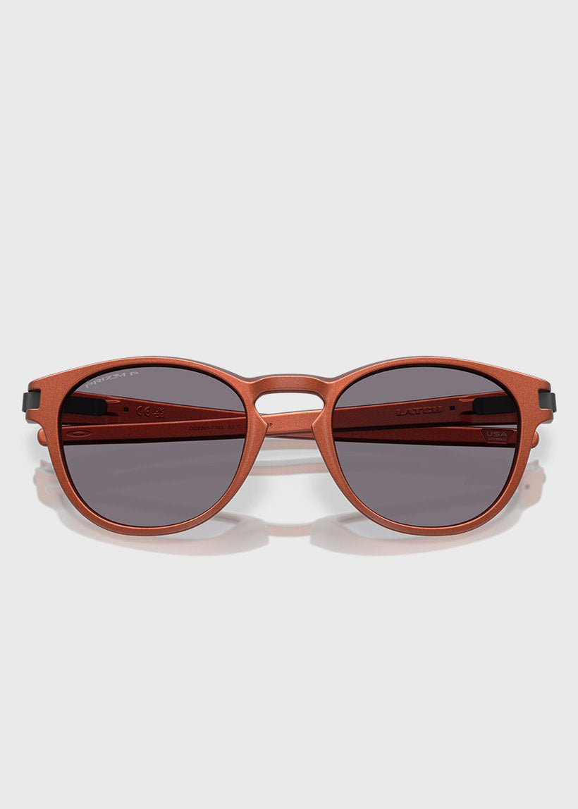 Oakley 92657353 Latch forge fire orange PRIZM polarized grey