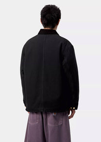 Carhartt WIP I035613 OG Chore black stone canvas coat
