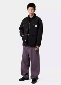 Carhartt WIP I035613 OG Chore black stone canvas coat