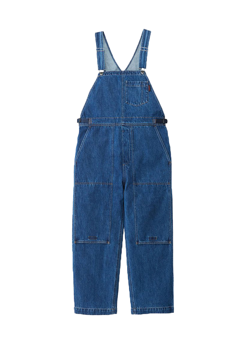 Gramicci G3SW-P076 W' Denim mid indigo overalls