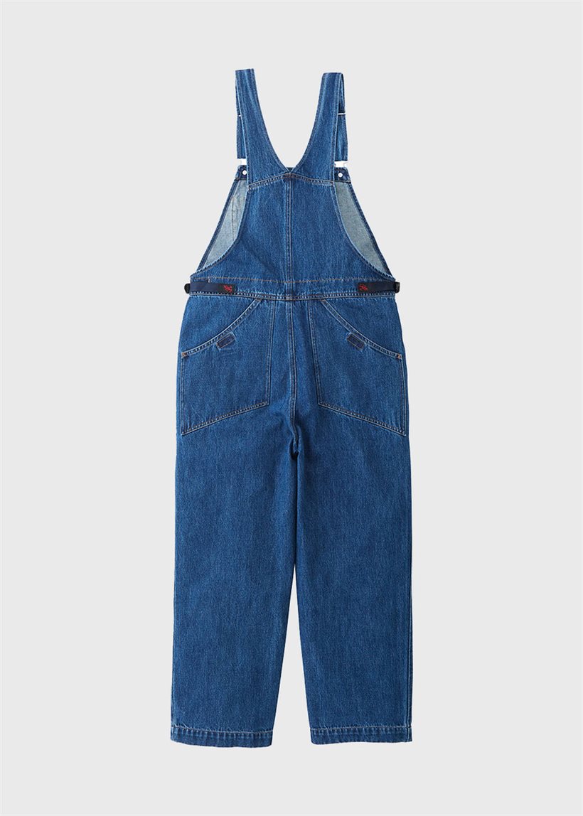 Gramicci G3SW-P076 W' Denim mid indigo overalls