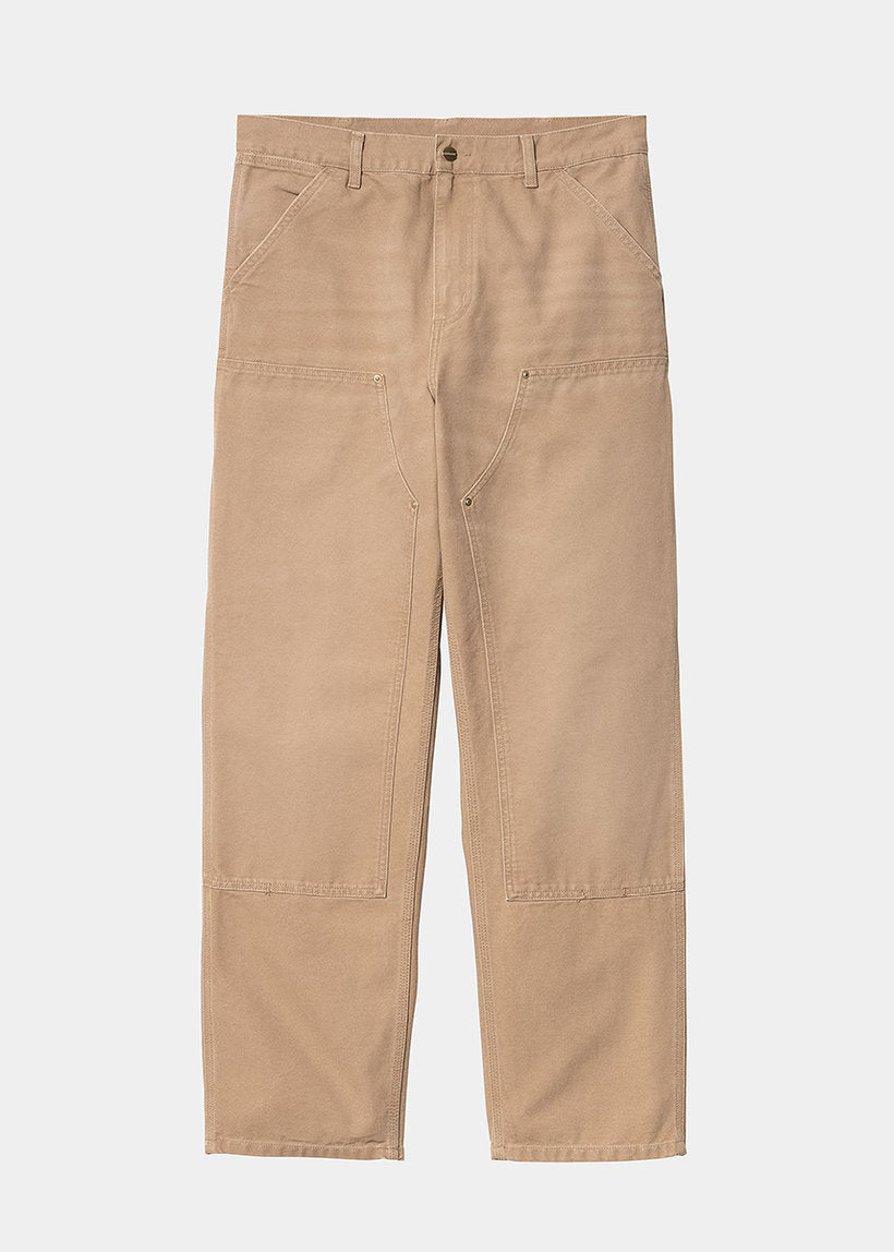 Carhartt WIP I031501 Double Knee peanut aged canvas pants