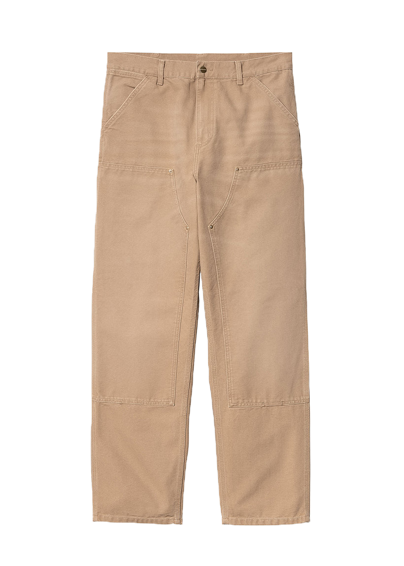 Carhartt WIP I031501 Double Knee peanut aged canvas pants