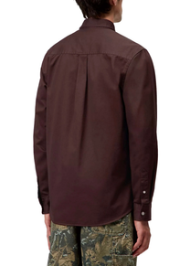 Carhartt WIP I023339 Madison palisander/wax L/S shirt